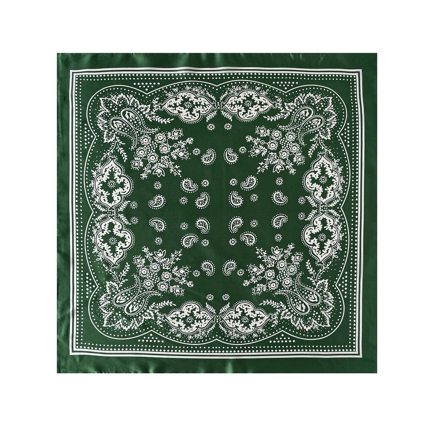 Paisley Printed Square Scarf