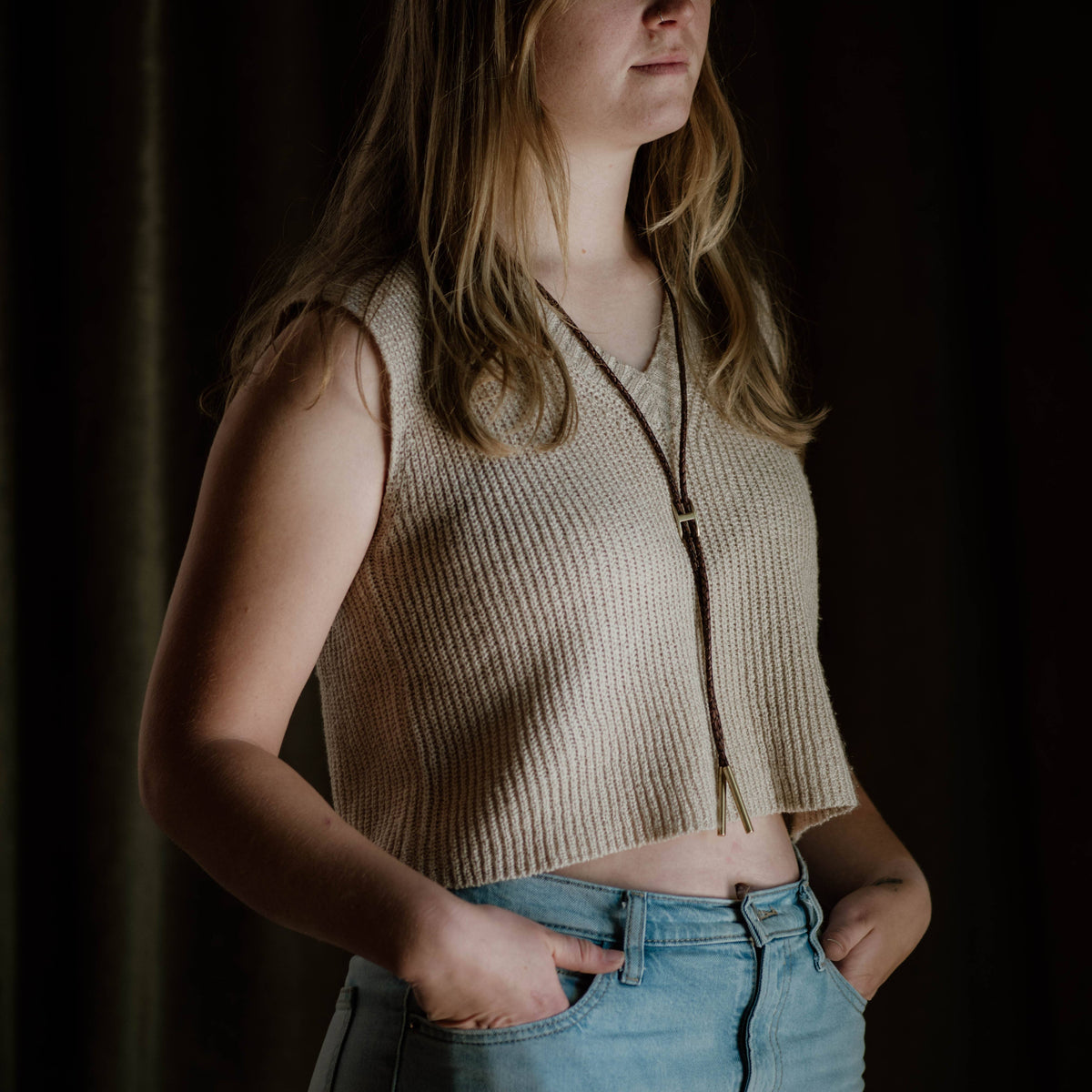 Shepherd Bolo Tie // Brass