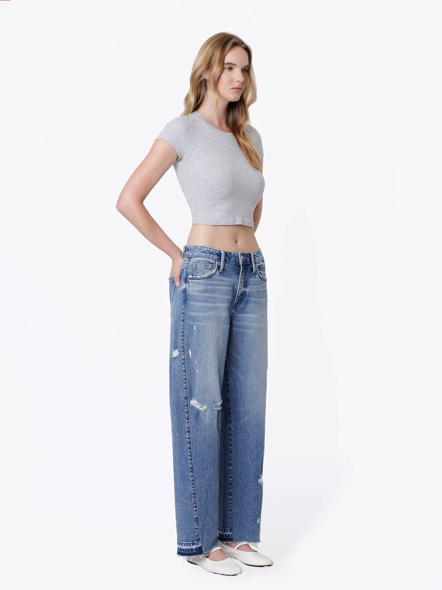 Vervet by Flying Monkey High Rise Barrel Jeans