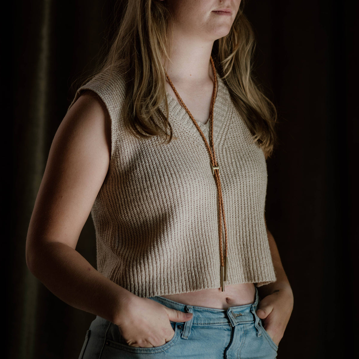 Shepherd Bolo Tie // Brass