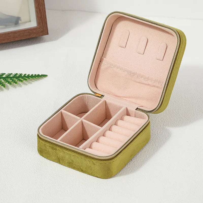 Plush Jewelry Box For Travel