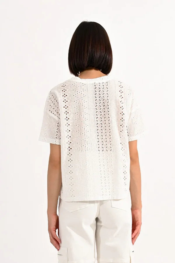 Molly Bracken Cotton Lace Top