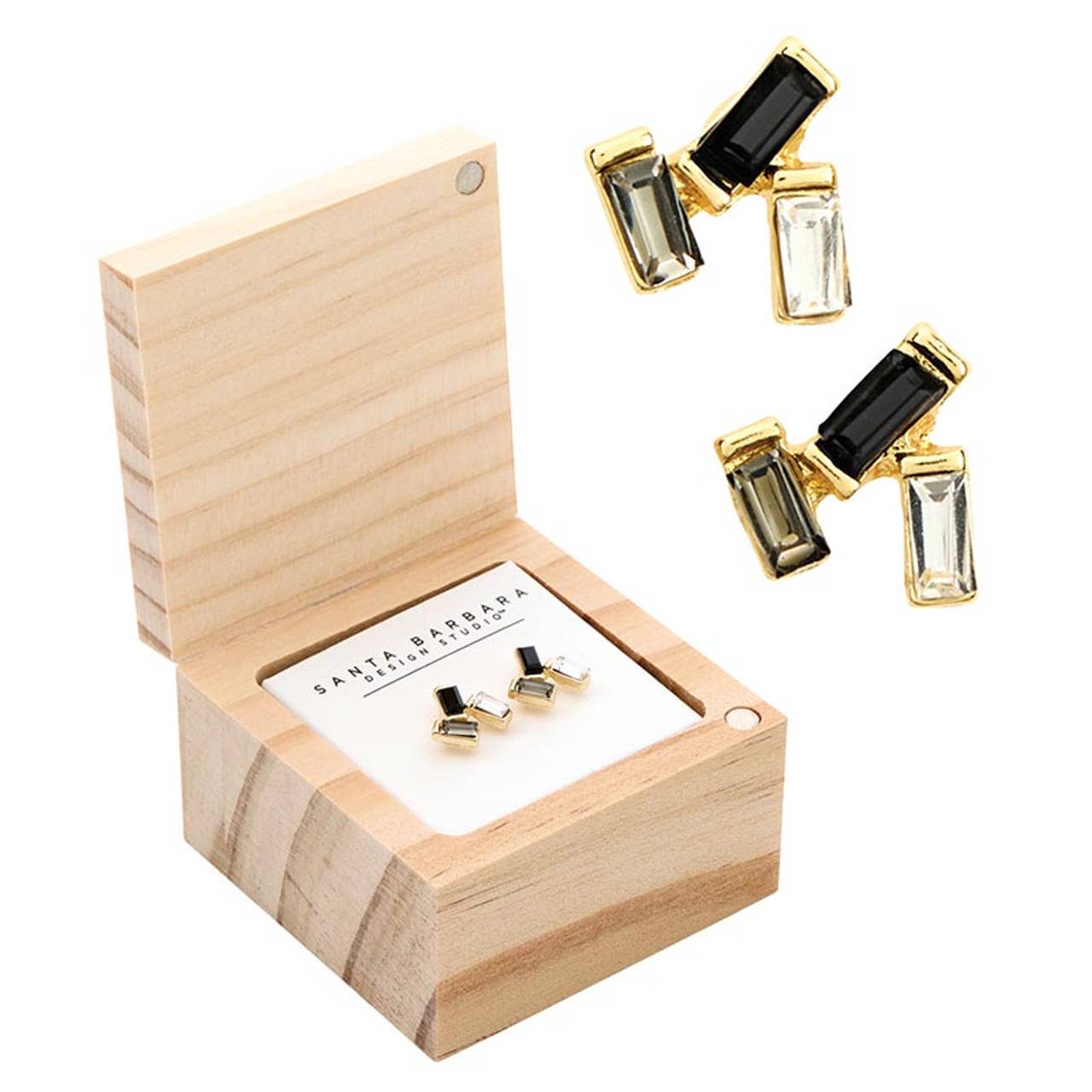 Treasure Box Earrings - Ciao Bella