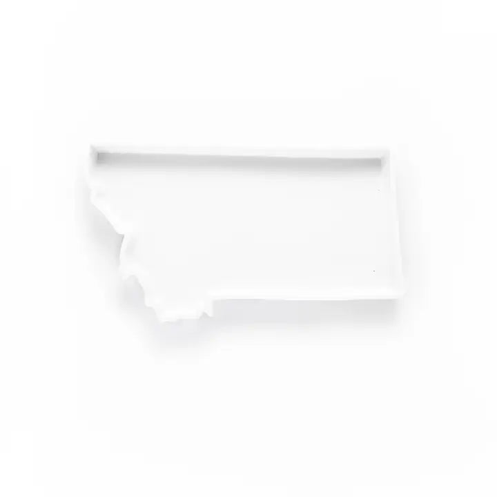 Montana State Ceramic Plate