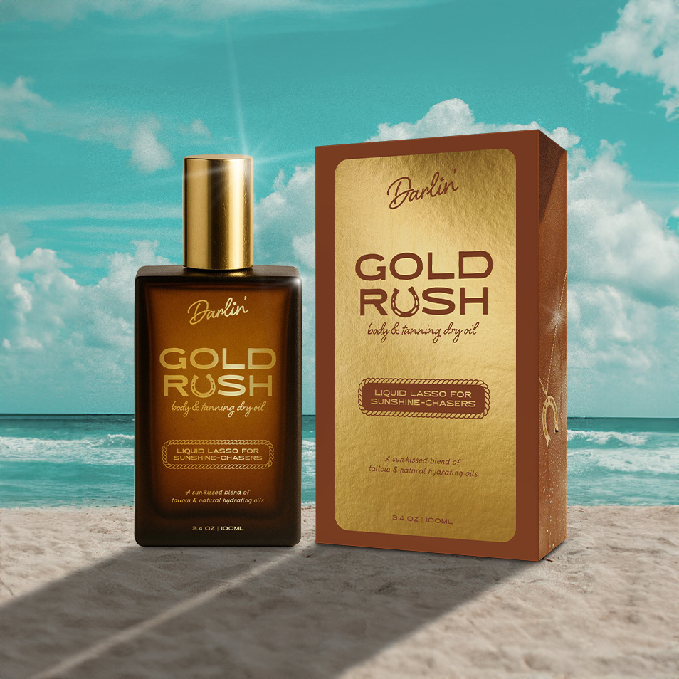 Gold Rush Body Oil – Coconut Vanilla