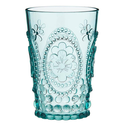 Vintage Acrylic Cup-Teal