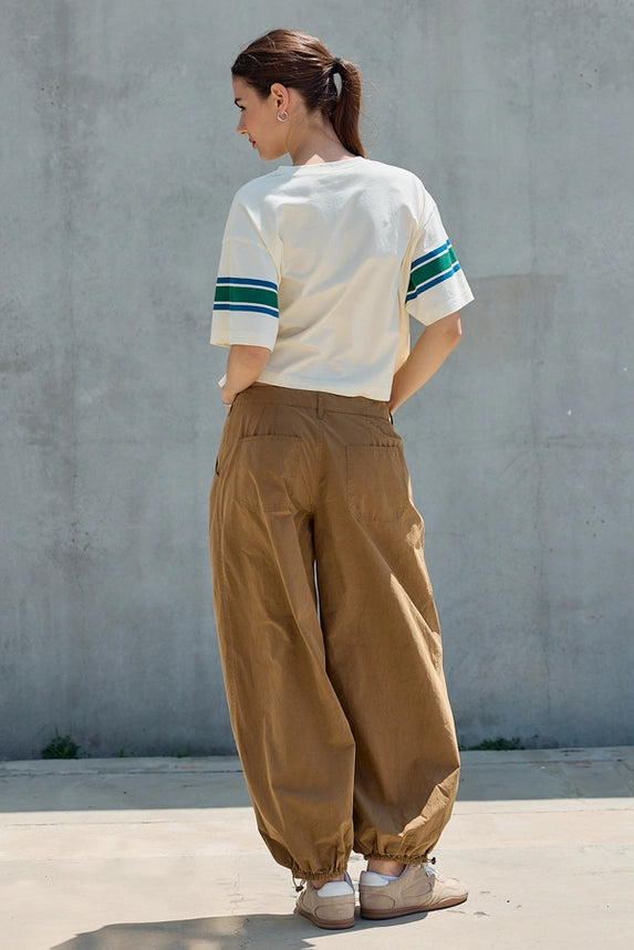 Retro Stripe Boxy Tee