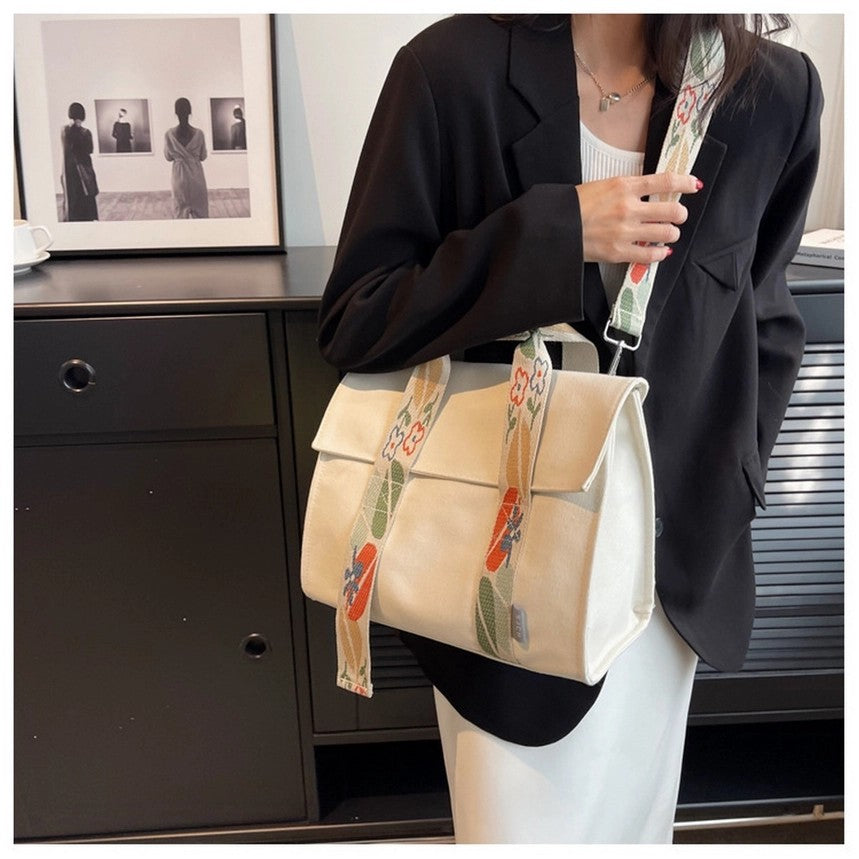 Contrast Color Handbag