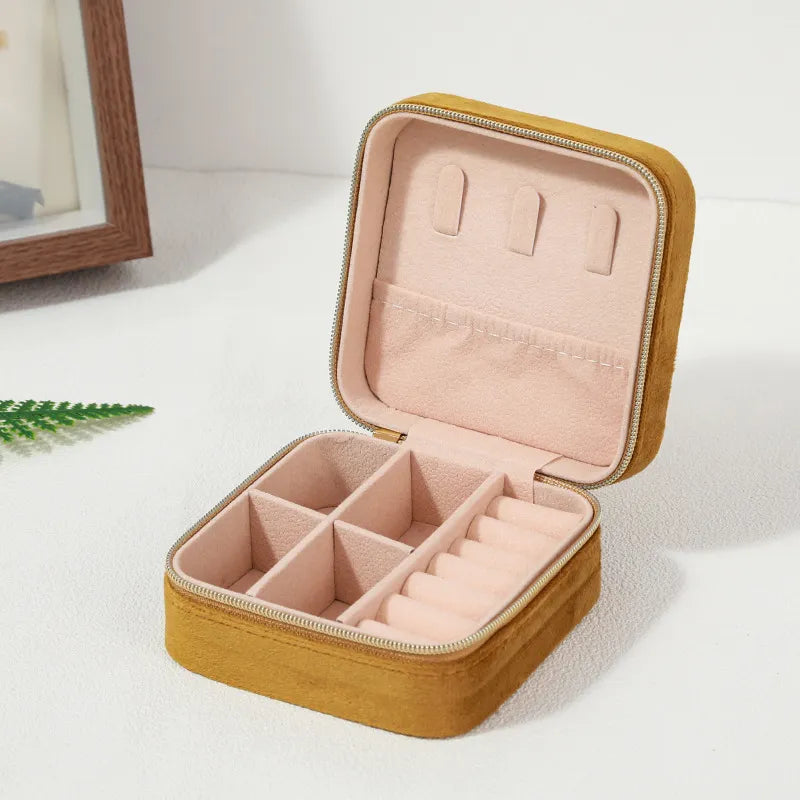 Plush Jewelry Box For Travel