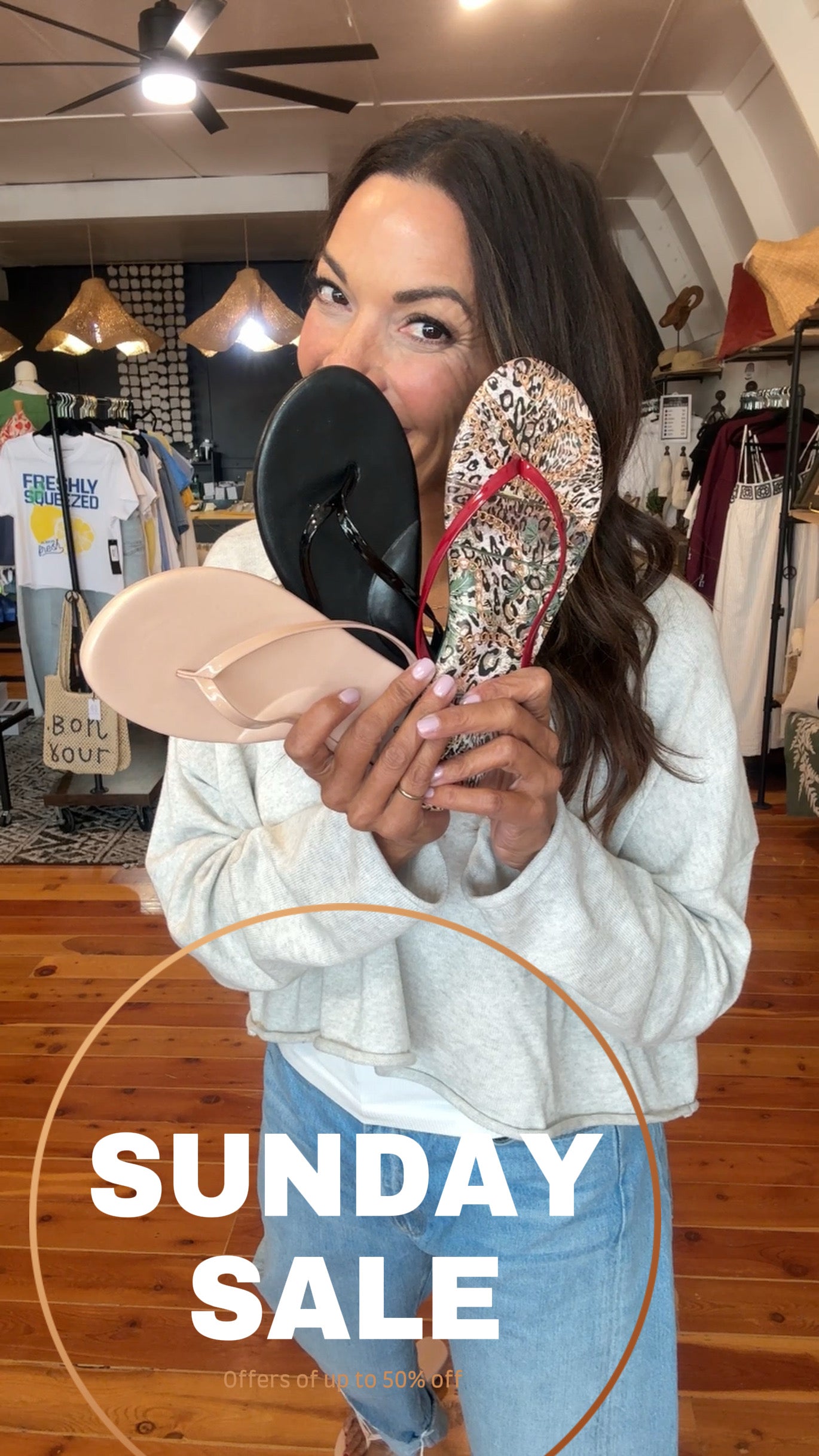 Patent Flip Flop Sandal