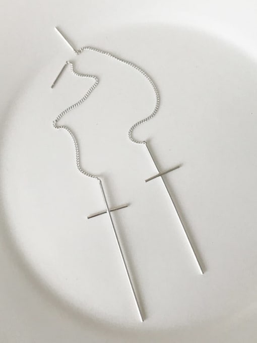 Cross Thread Earrings