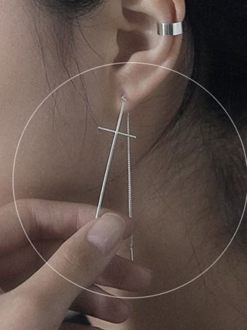 Cross Thread Earrings