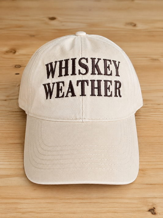 Whiskey Weather Baseball Cap