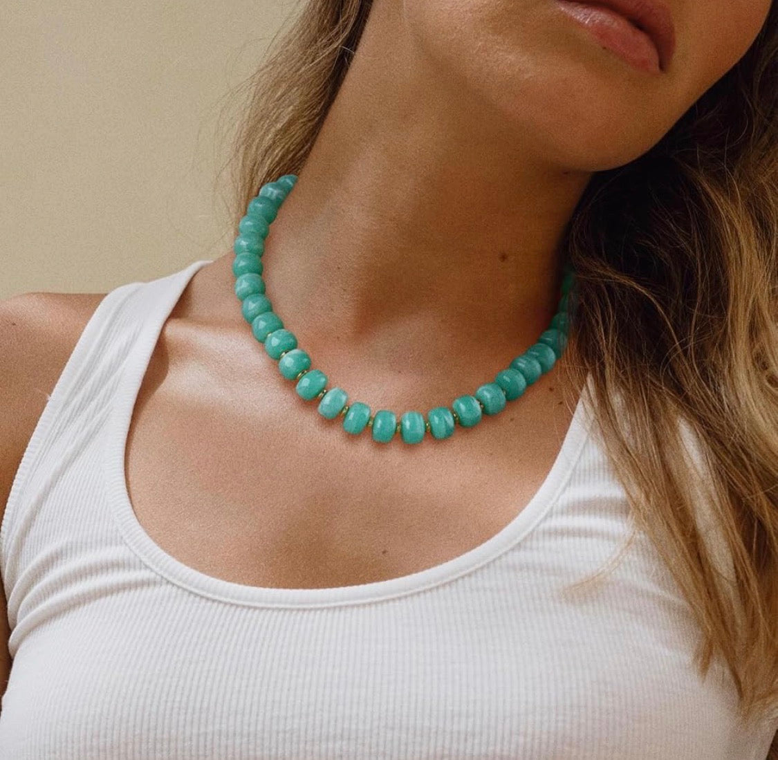 Jewel Color Bauble Necklaces