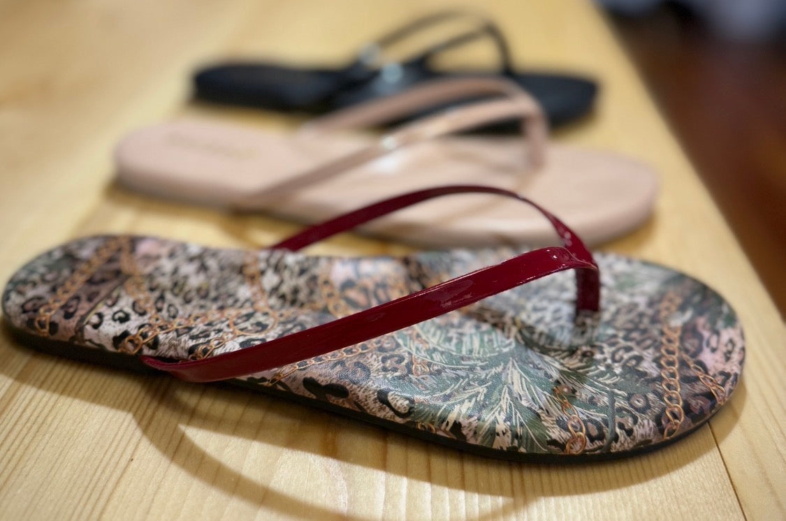 Patent Flip Flop Sandal