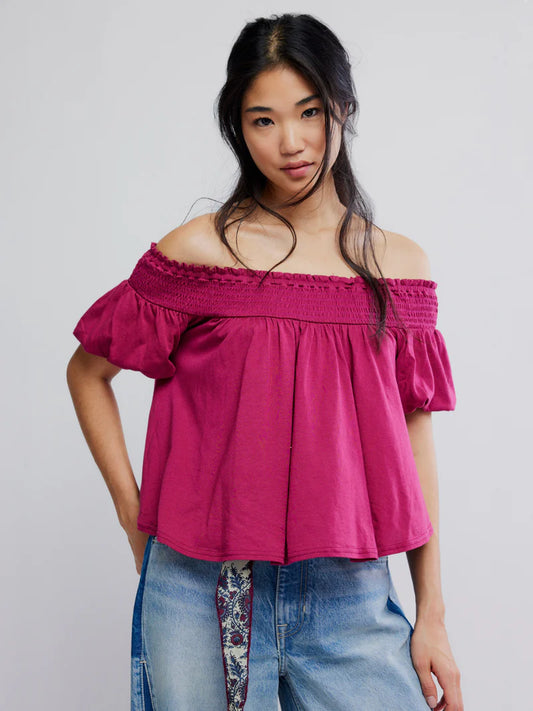 Free People Mabel Off the Shoulder Top