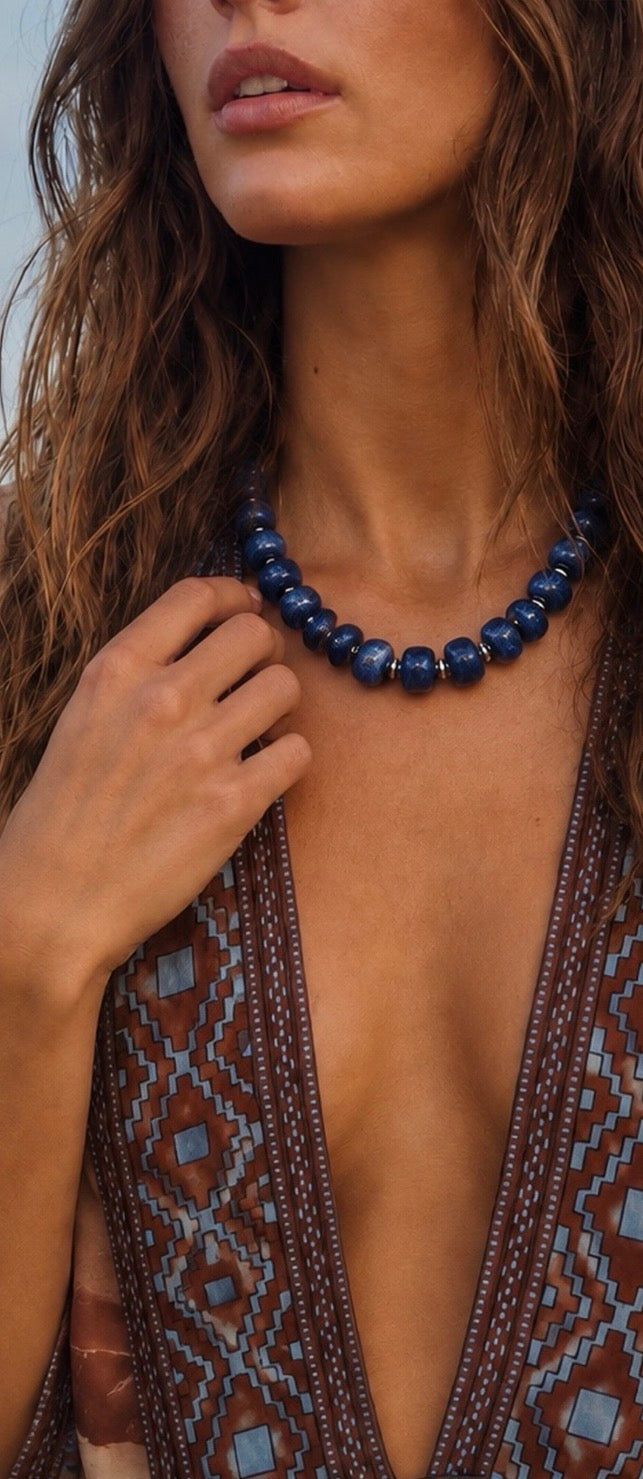 Jewel Color Bauble Necklaces