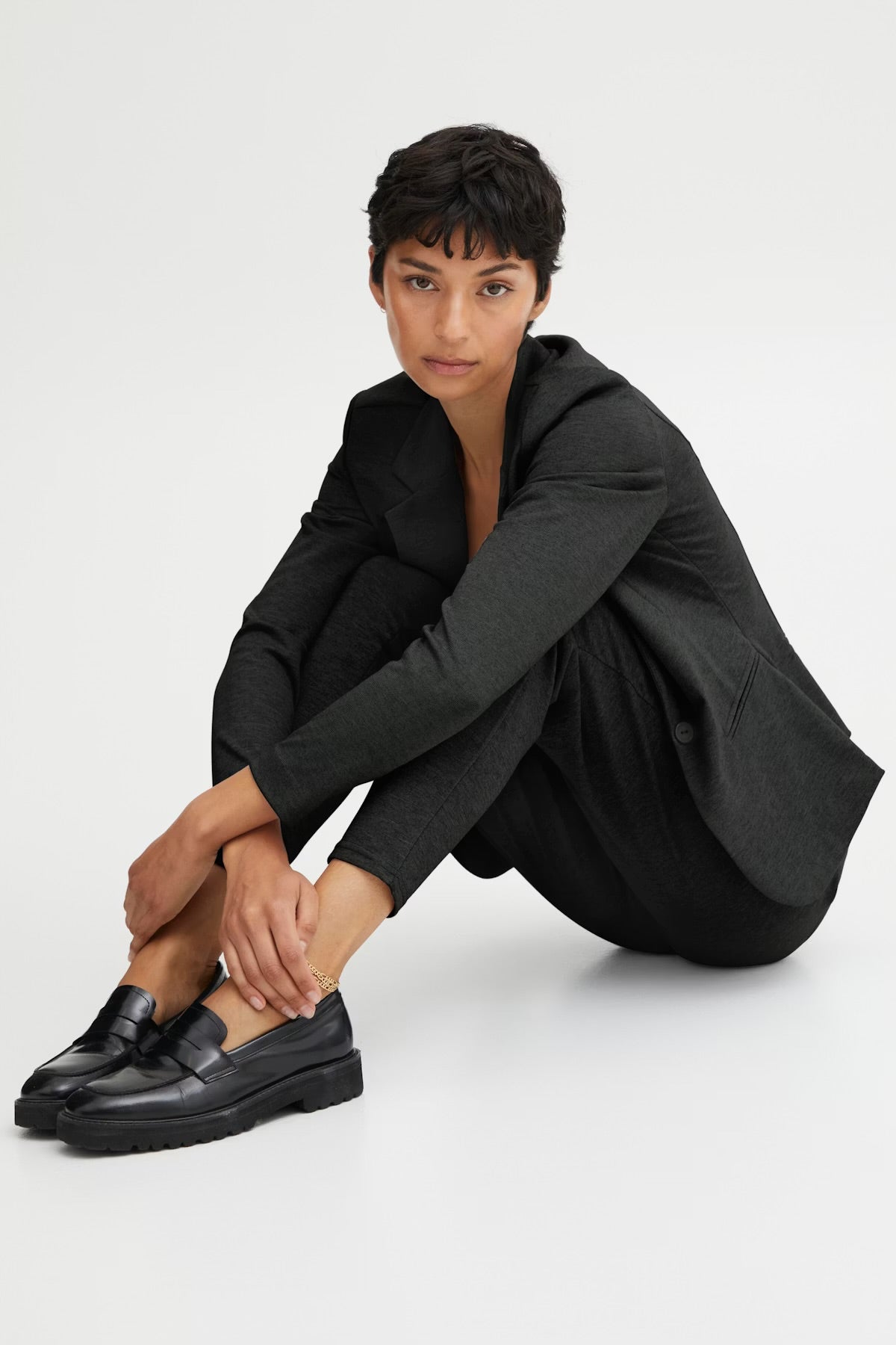 Kate Knit Black Blazer