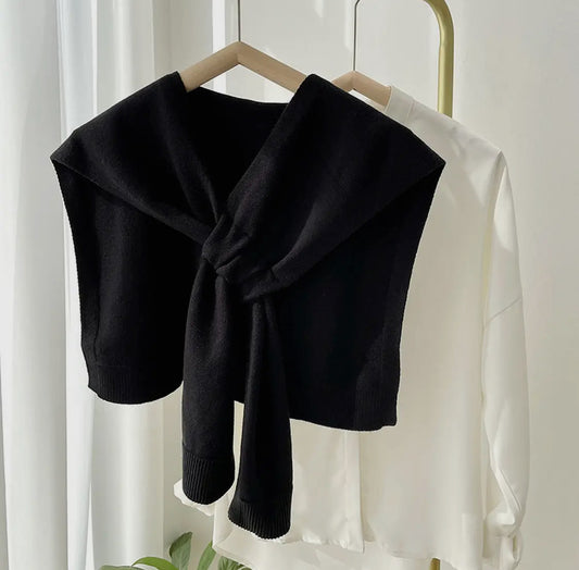 Knit Knotted Shawl