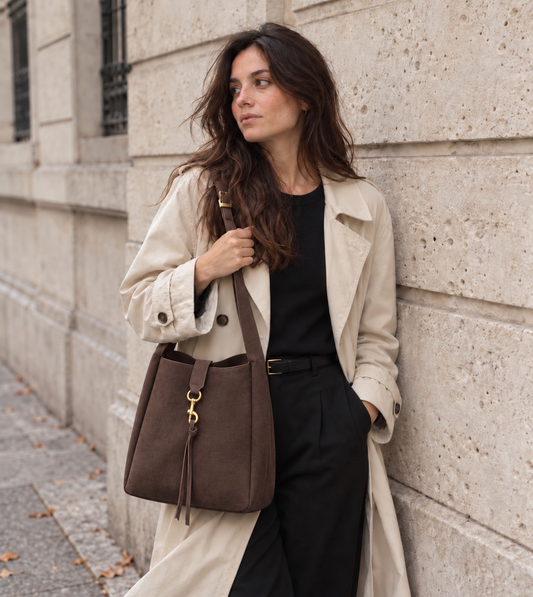 Noa Suede Bag