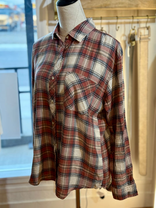 Classic Plaid Button Up