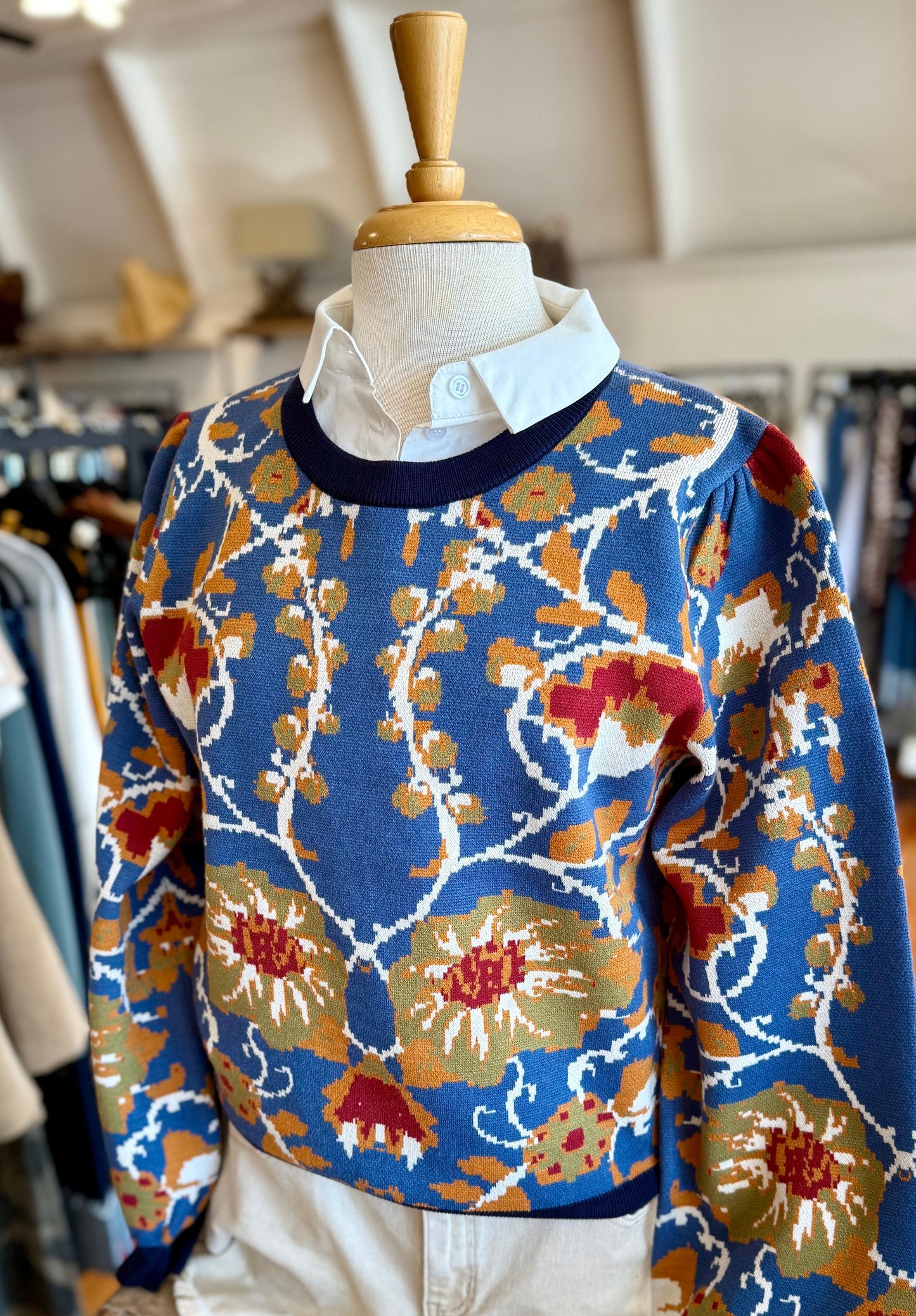 Winter Swans Sweater