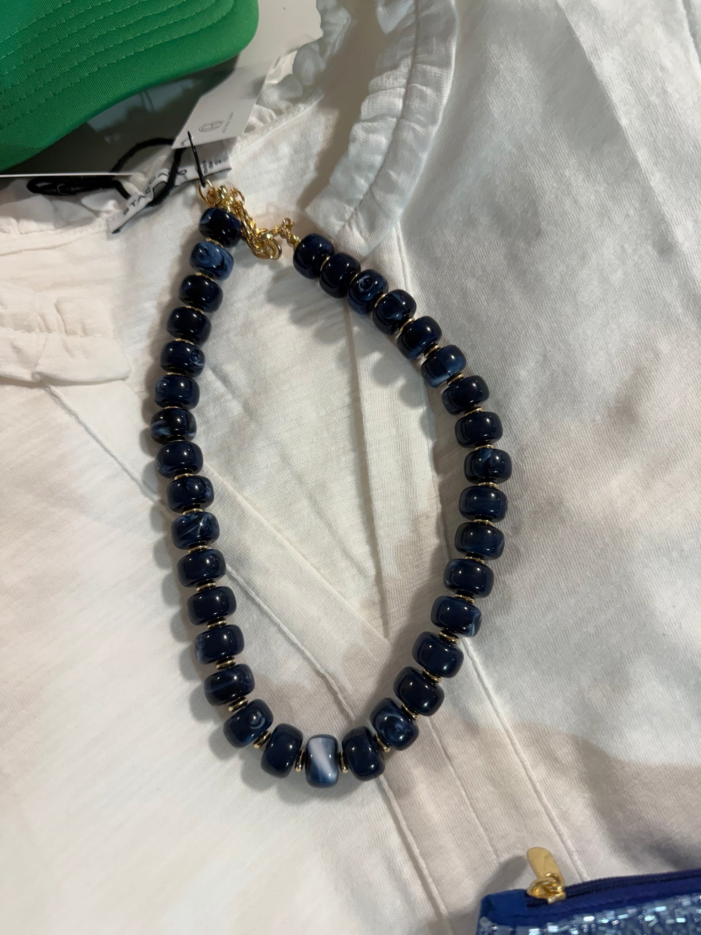 Jewel Color Bauble Necklaces