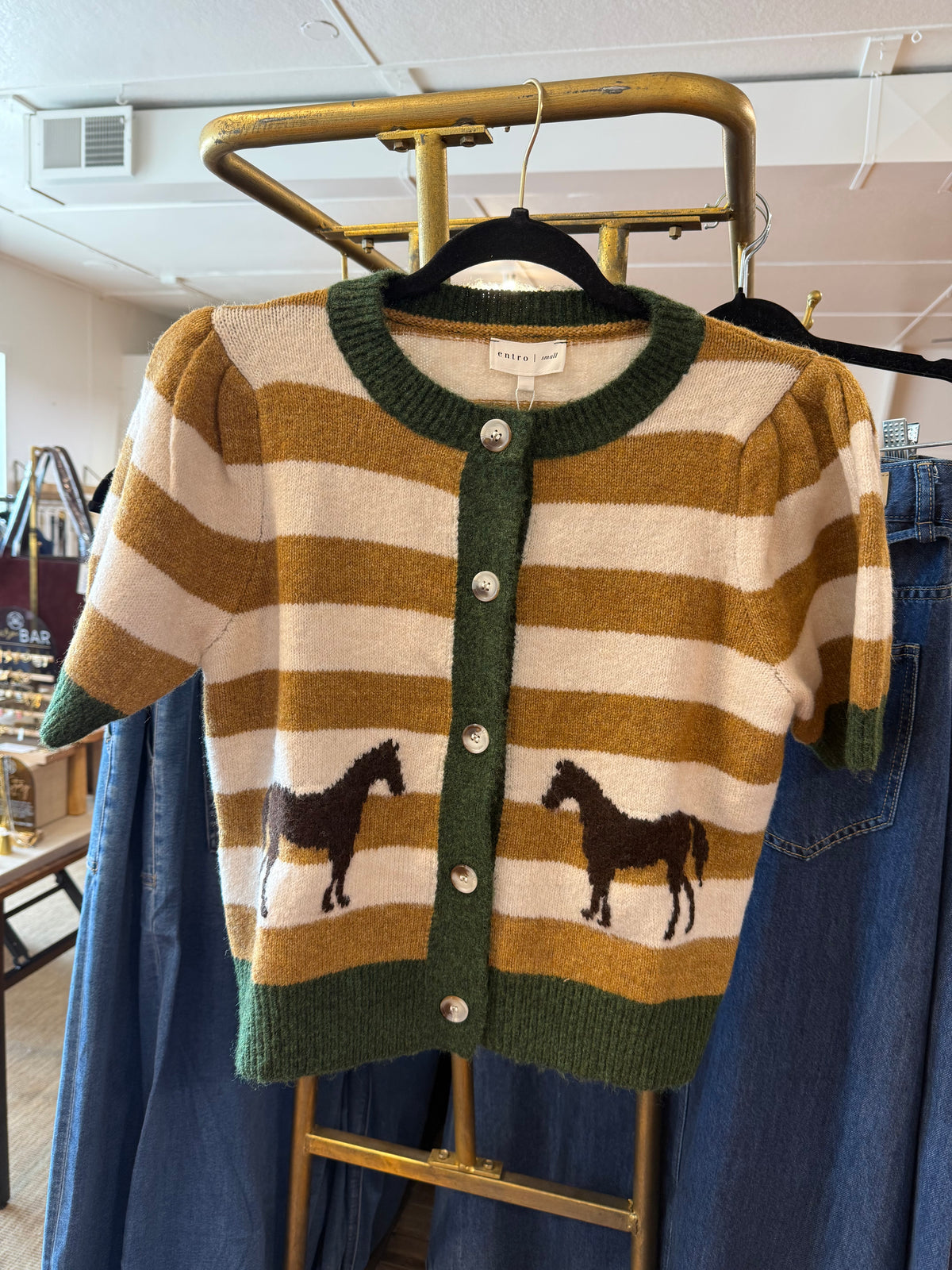 Horse Knit Cardigan