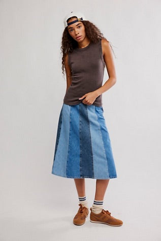 Free People Murphy Tank - Chocolatier