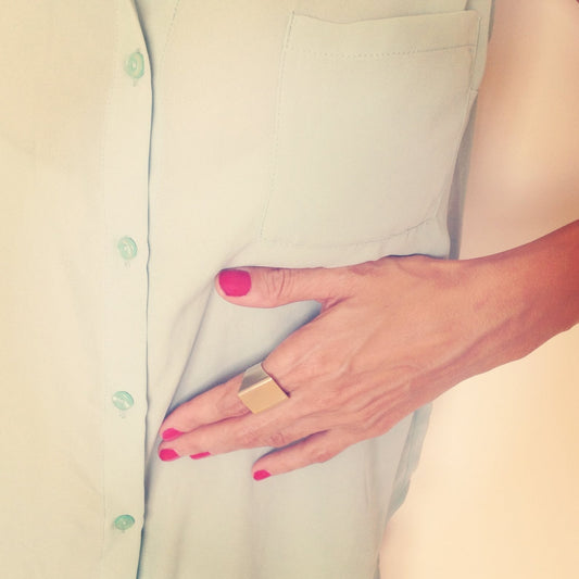 Geometric Square Statement  Ring