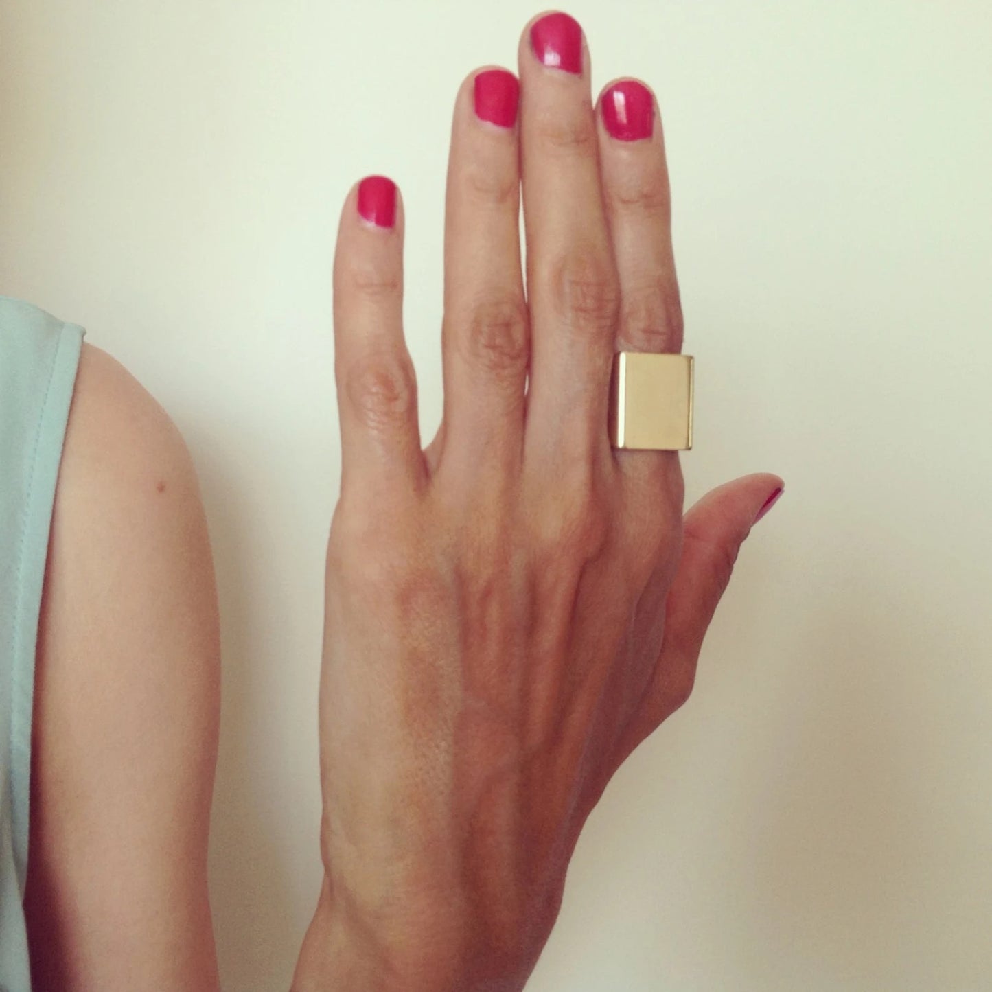 Geometric Square Statement  Ring