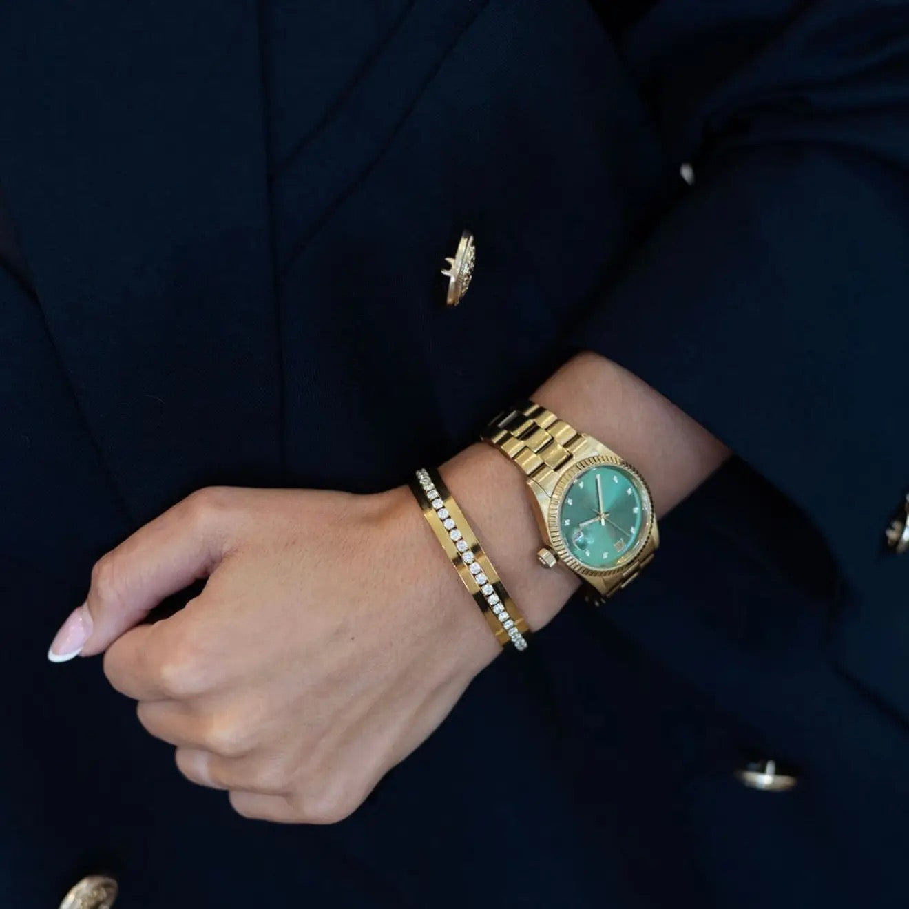 Gold Marlee Waterproof Bracelet