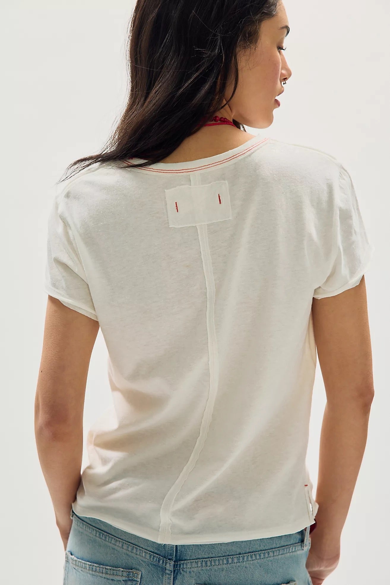 We The Free Nova Graphic Tee - Cherry