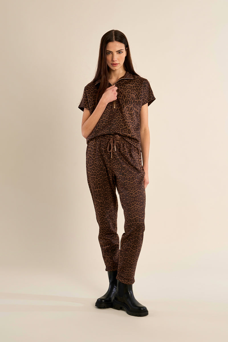 Jackie Leopard Ultra-soft Pants