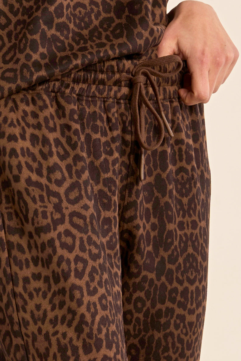 Jackie Leopard Ultra-soft Pants