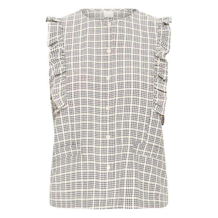 Plaid Button Up Tank