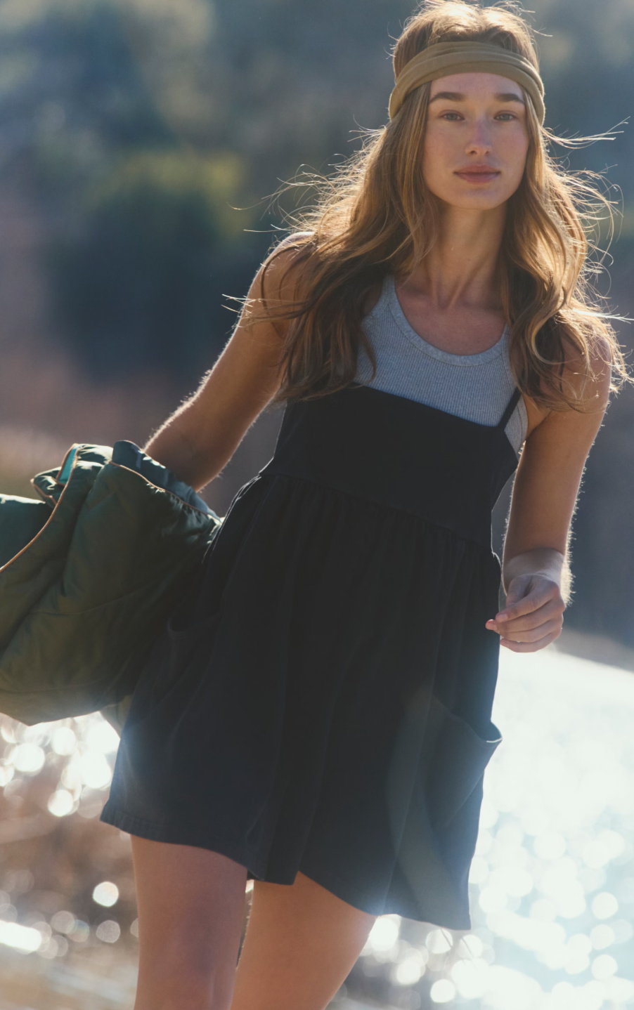 Free People Hot Shot Strappy Romper