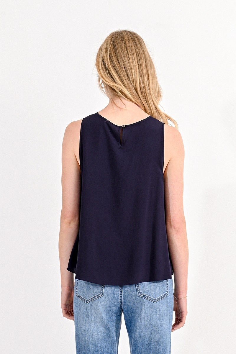 Loose Fit Sleeveless Top