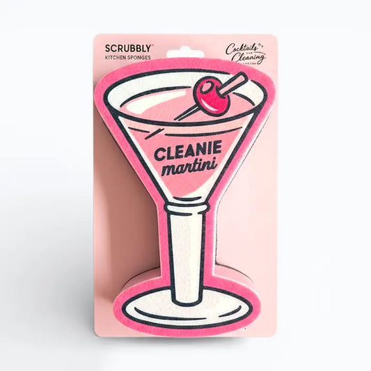Martini Scrubbly Sponge - Cleanie