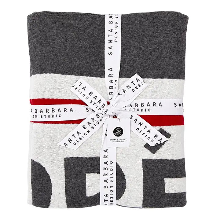 Face To Face Luxe Cotton Throw - Apres Ski