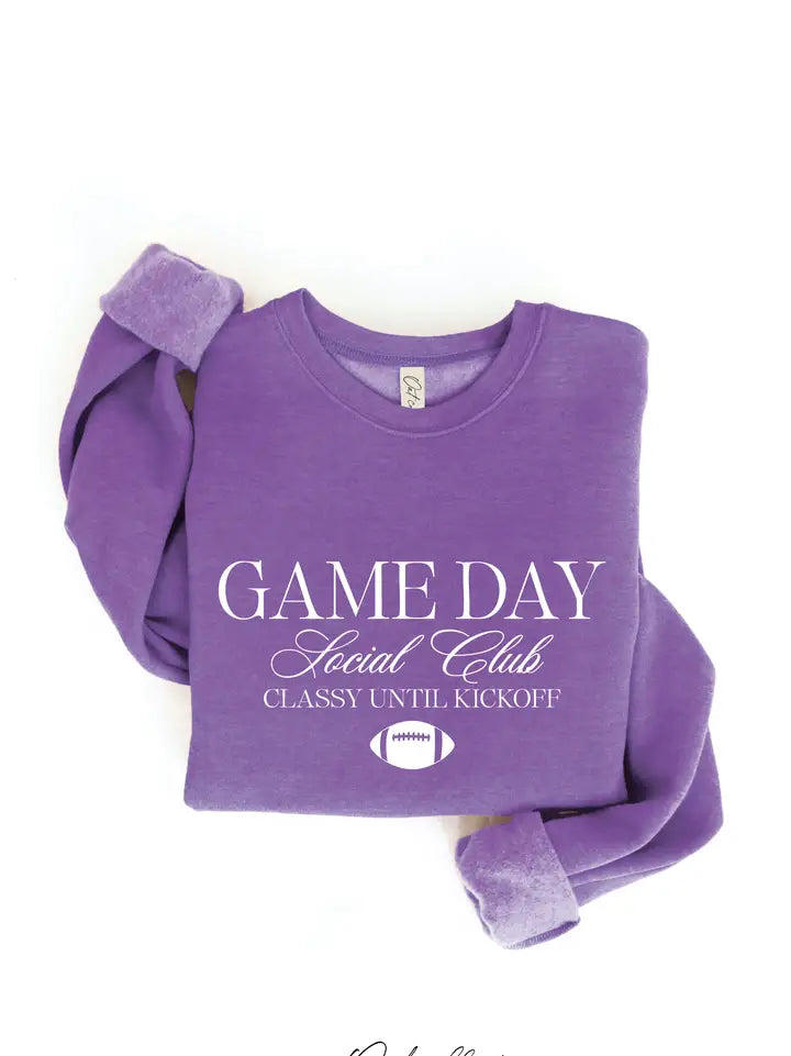 Game Day Social Club Sweatshirt