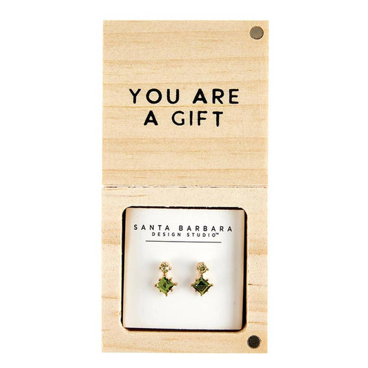 Treasure Box Earrings -  You are a Gift