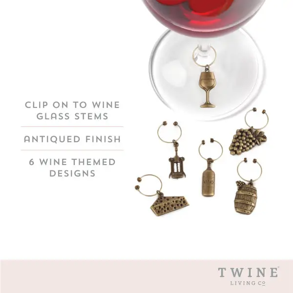 Vineyard Wine Charms