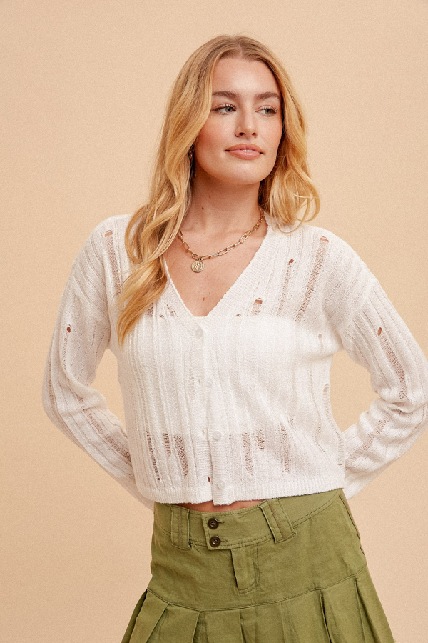 Beautiful Bliss Long Sleeve Knit Cardigan