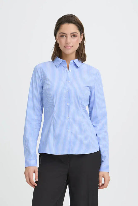 Striped Button Up