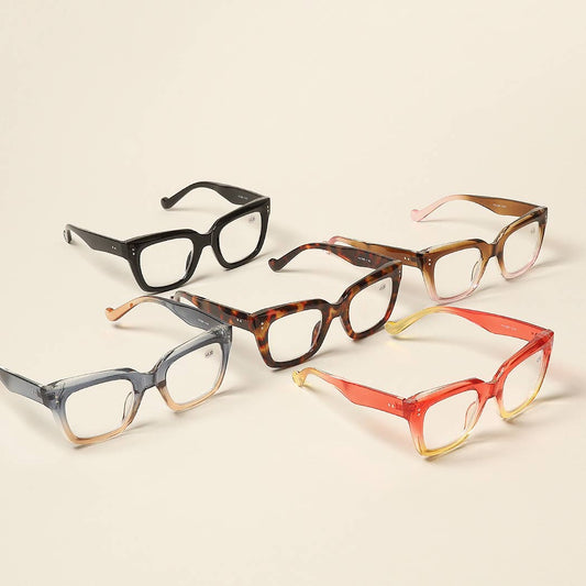 Women's  Oversized Square Reading Glasses