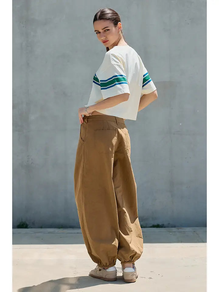 Retro Stripe Boxy Tee