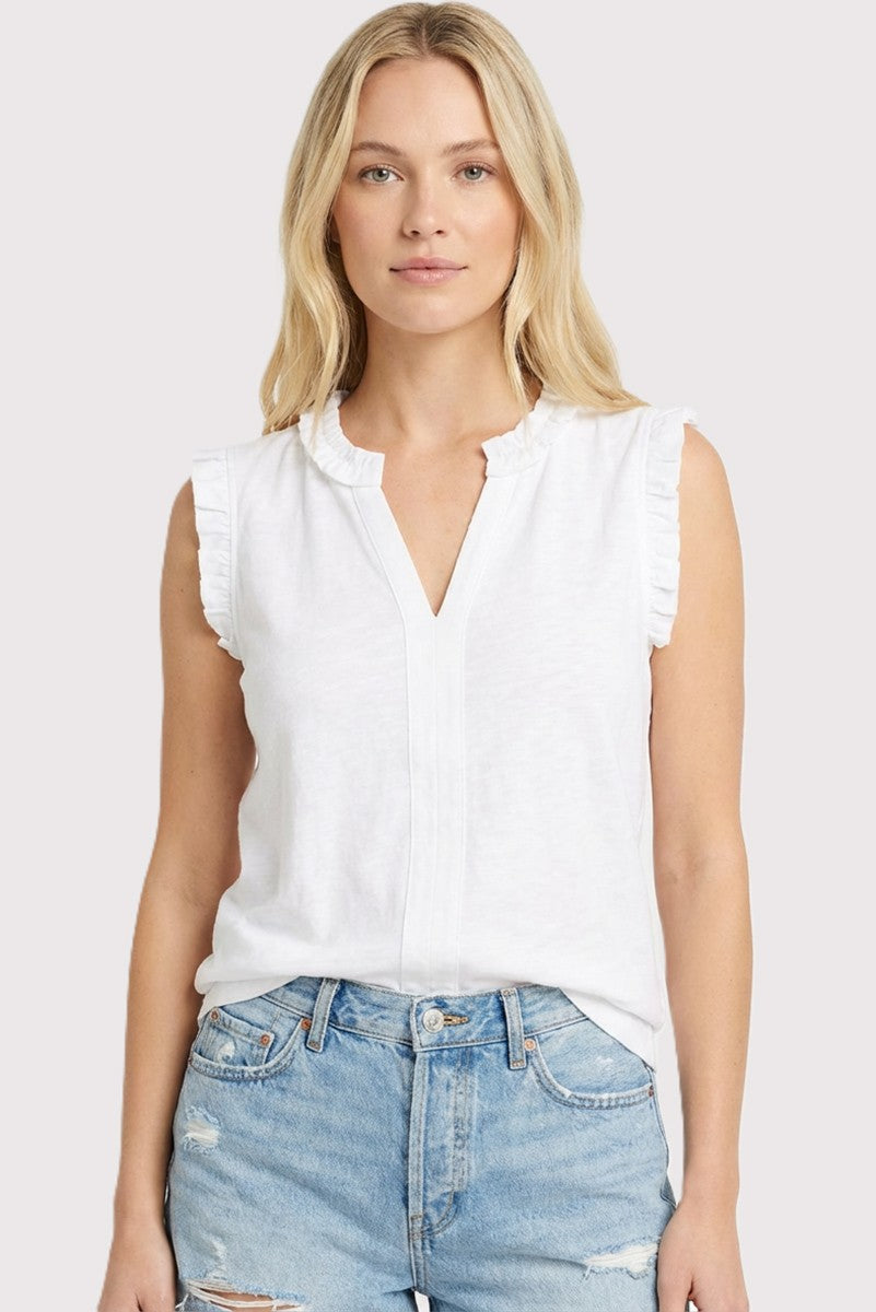 Frill Detailed Cotton Top