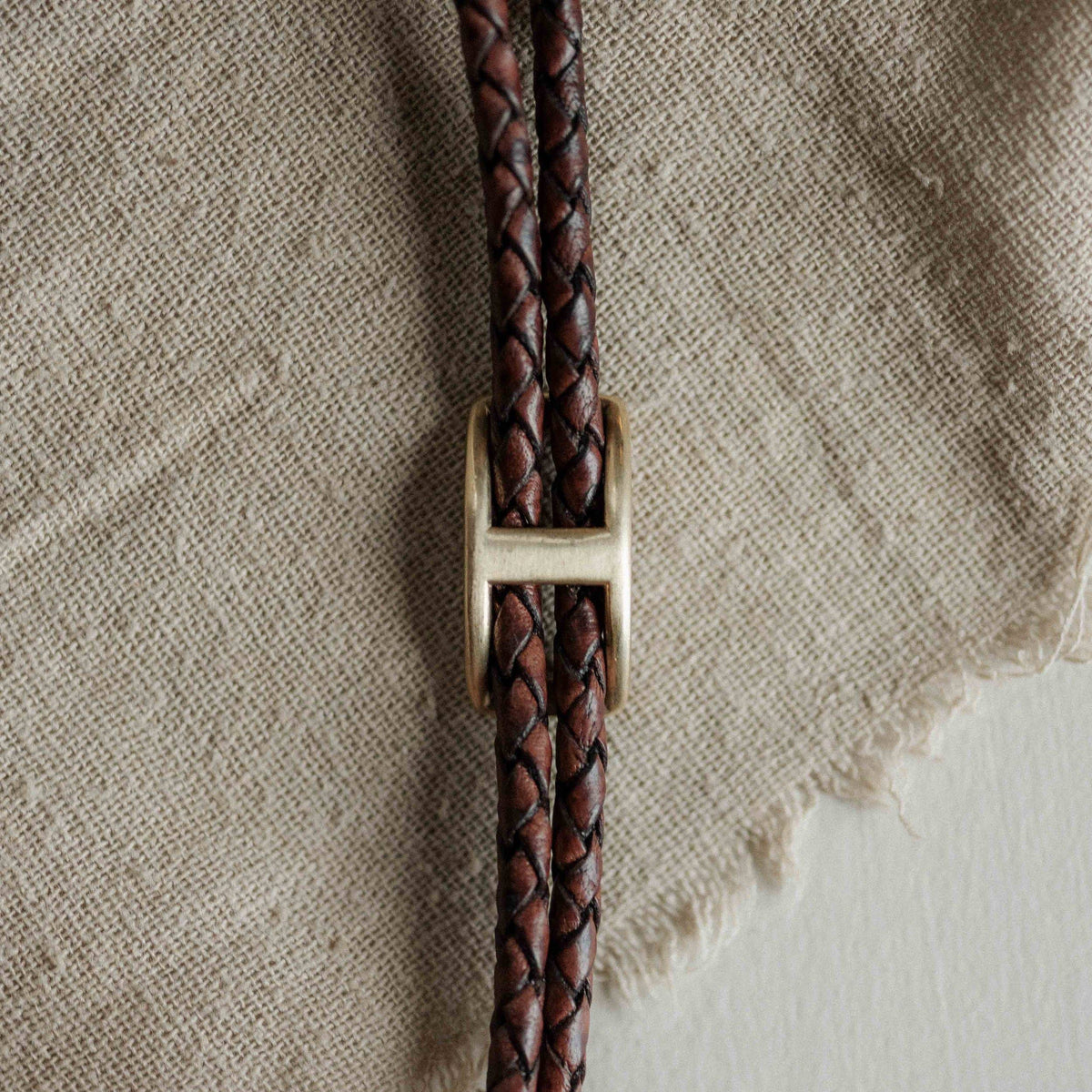 Shepherd Bolo Tie // Brass