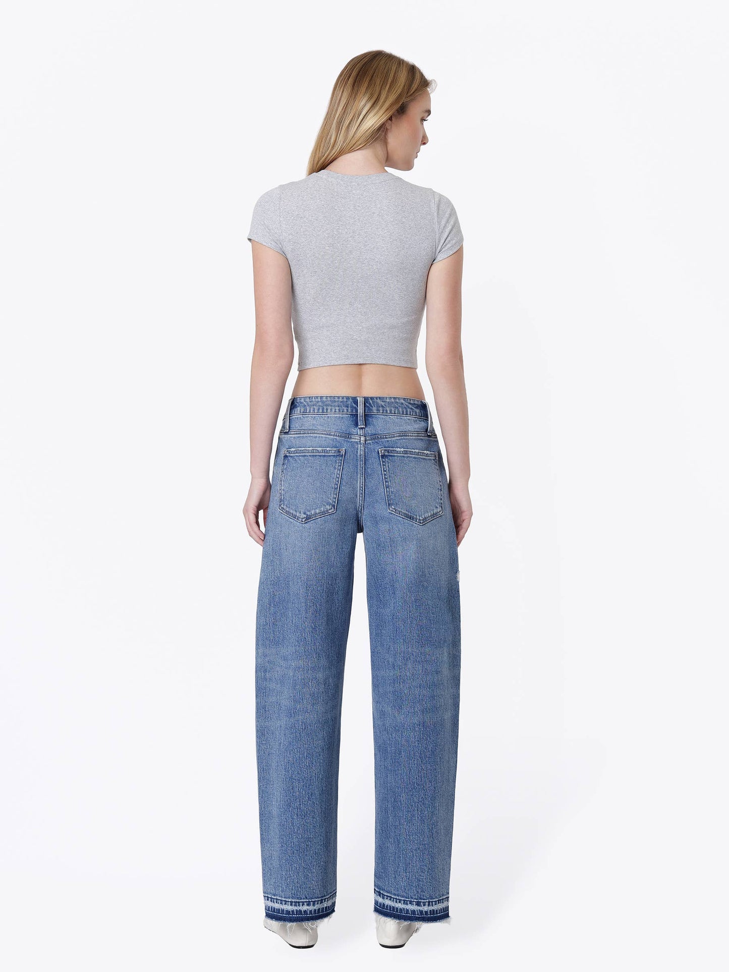 Vervet by Flying Monkey High Rise Barrel Jeans